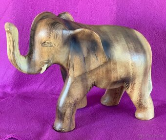 Slon z exotického dreva - 5