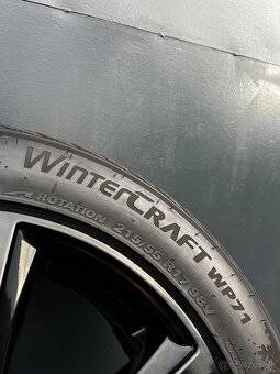 Alu kola Hyundai, Kia 215/55/17 zimní 100% stav - 5