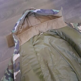 vojenská zimná bunda vzor les velkosť 50 - 5