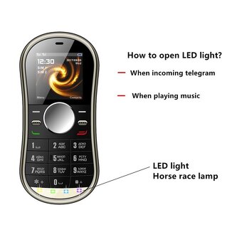 Spiner mobilný telefón na sim kartu - 5