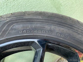 Borbet N Black Glossy R18 + letné 245/45 R18 - 5