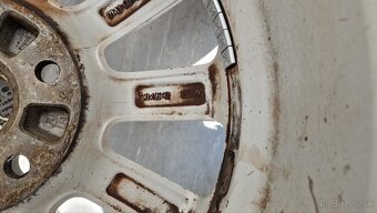 ALU disky, predám letnú sadu vw sharan 215/55 R16 xl - 5