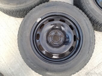 Predám obuté 15 " kolesa 5x100 - 5