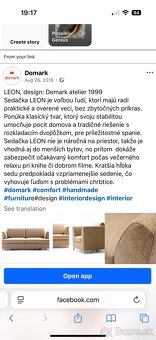 sedačka Leon firmy Domark - 5