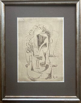 3 x Vlastimil Beneš, tušové kresby na papieri - 5