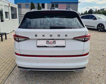 ŠKODA KODIAQ 2.0 TDI SPORTLINE 4X4 DSG, VIRTUAL, MATRIX - 5