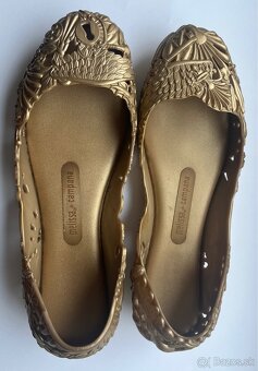 Zlaté balerínky Melissa 35/36 - 5
