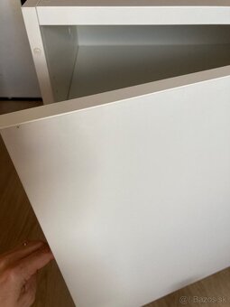 BESTÅ Policový diel/dvierka, biela/Lappviken biela, 60x42x64 - 5
