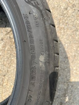 Letné 245/45 r19 Bridgestone - 5