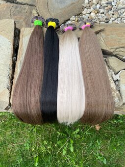 Ruské vlasky 200g/70cm -nakeratinované - 5