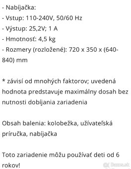 Detská elektrická kolobežba - 5