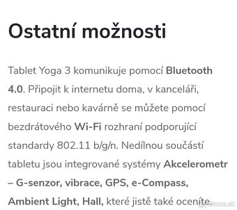 Yoga tab 3  Lenovo tablet - 5