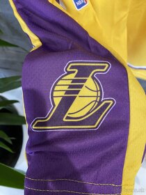 Nike Lakers žlté šortky - 5