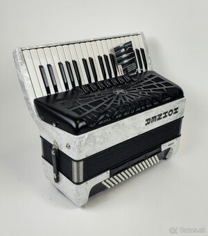 Nový akordeón Hohner Bravo 96bas, 3 hlas + záruka - 5