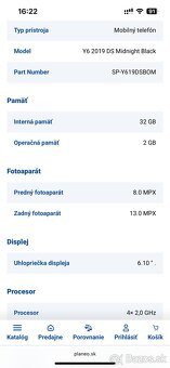 Huawei Y6 2019 dualsim - nova bateria - 5