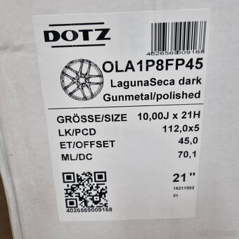 DOTZ hliníkové disky 5x112 R21 10J ET45 - 5
