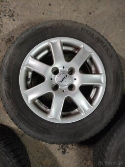 Sada 4ks diskov a pneumatik 185/65 r14 / 6x14 Et38 - 5