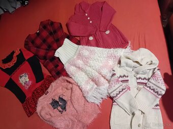 Veľký balíķ dievčenských veci veľ.110-122 - 5