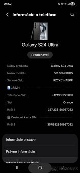 Samsung s24 ultra 12/512gb TOP stav - 5