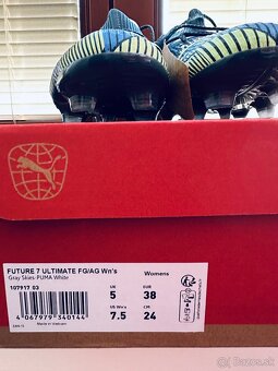 PUMA Future 7 Ultimate FG/AG Lights Out - Gray Skies/PUMA Wh - 5