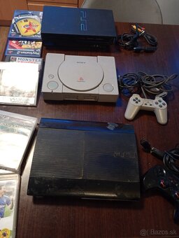 Predám playstation 1,2,3 - 5