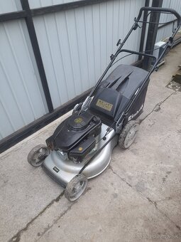 Benzinová kosačka Eihell s pojazdom - 5