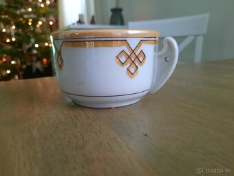 Elbogen antický, porcelánový hrnček. - 5