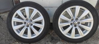 Origo Volkswagen 5x100+gumy Continental 215/45R16 - 5