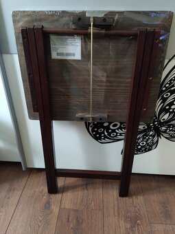 NOVÝ skladací drevený stôl (iba osobný odber) - 5