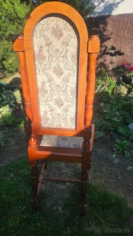 Retro drevené stoličky - 5