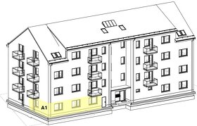 2.izb.byt s terasou a parkovacím miestom na Lúčkach v Skalic - 5