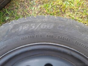 letné pneu 185/60 R15, disky 4x108 - 5