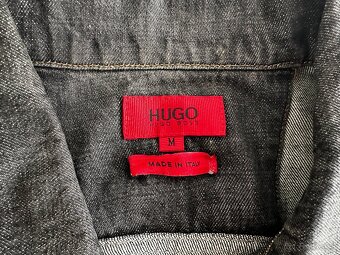 Pánska,kvalitná,džínsová bunda HUGO BOSS - veľkosť M - 5