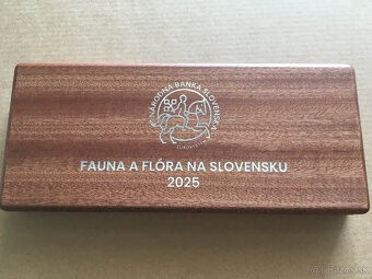 Fauna a flóra na Slovensku 2025 - súbor 3 x 3,33€ Ag mince - 5