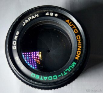 Auto Chinon Multi Coated 50mm 1:1.4 na Pentax PK - 5