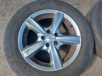 ELEKTRÓNY PNEUMATIKY DEZENT R15 5X100 6,5JX15 ET38 - 5