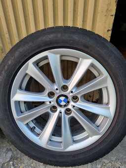 Alu disky BMW 5x120 8Jx17 ET30 + letné pneu 225/55 R17 - 5