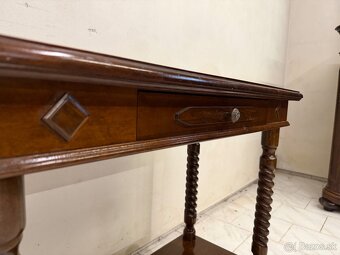 Starožitný konzolový stolek - 5