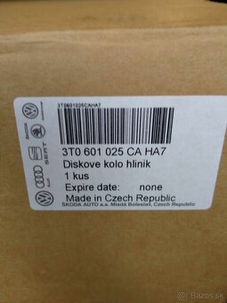 Alu ŠKODA R 17 originál CALLISTO. - 5