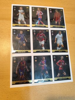 Black Edge topps match attax extra kartičky 2024/25 komplet - 5