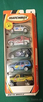 MATCHBOX, Angličaky cena 5EUR v sade 5ks, 100% stav - 5