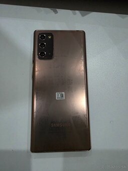 Samsung galaxy Note 20 5G 8/256gb N980F bronzový - 5
