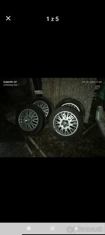 Predám 4ks elektrony SPIDER 5X100 206/55R16 - 5