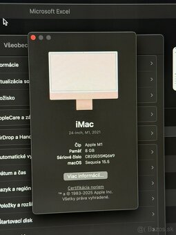 Apple iMac M1 2021, 256GB, 24” - 5