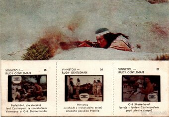 WINNETOU POHLADNICE S DIAPOZITIVMI - 5