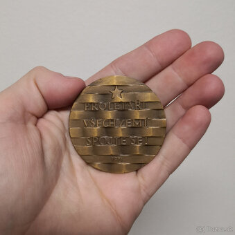 Medaila Klement Gottwald 1971 - 5