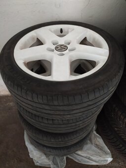 Disky 17" 5x112 + pneu 225/45 r17 skoda VW Seat Audi - 5