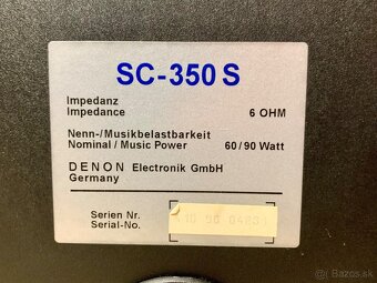 DENON UPO-250 + DENON UTP-250 + DENON SC-350 S - 5