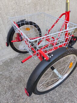 Trojkolesový bicykel trojkolka - 5