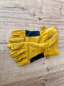 CALANDRA celokožené zváračské rukavice (nové) - 5